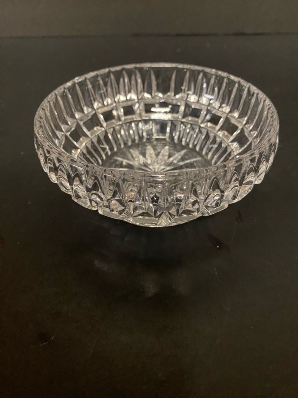Vintage Crystal Clear Candy/Trinket Dish.